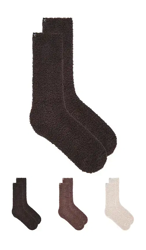 X Revolve Cozychic 3 Pair Sock Set