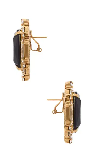 Anton Heunis Omega Clasp Square Stud | Thumbnail 2 Anton Heunis Omega Clasp Square Stud | Thumbnail 2