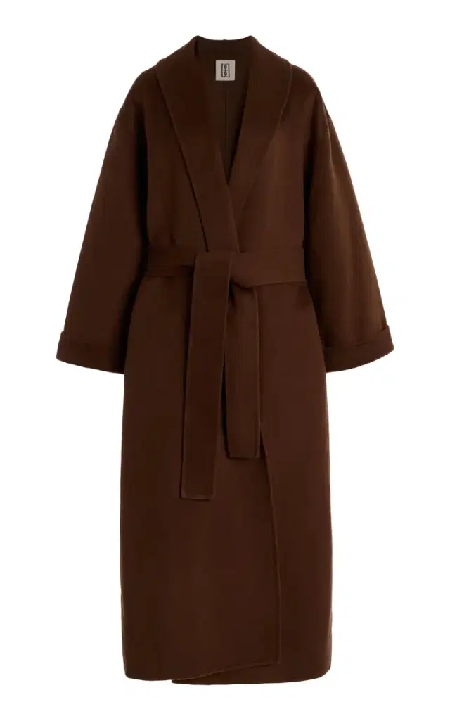 Trullem Wool Coat - Brown