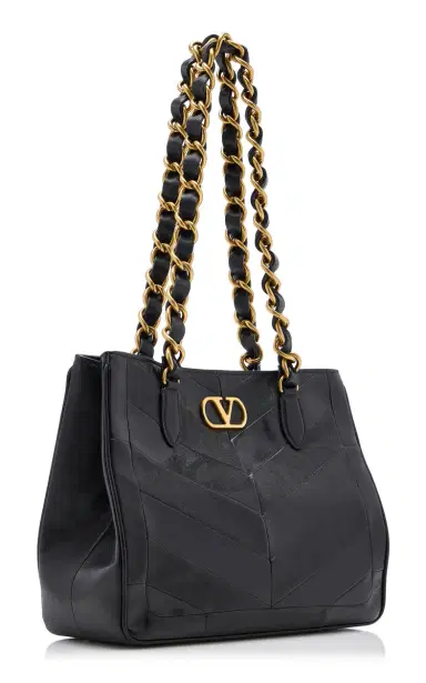 Valentino Garavani Jean Small Leather Shoulder Bag | Thumbnail 3 Valentino Garavani Jean Small Leather Shoulder Bag | Thumbnail 3