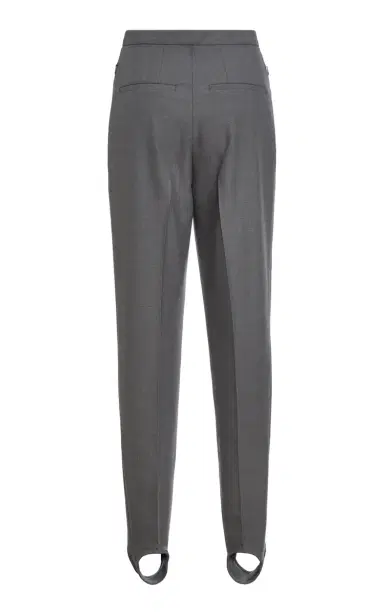 Dries Van Noten Pandora Stirrup Merino Stretch-Wool Pants | Thumbnail 3