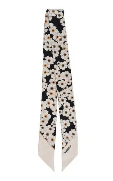 Valentino Garavani Apres L'Hiver Silk Bandeau Scarf | Thumbnail 1 Valentino Garavani Apres L'Hiver Silk Bandeau Scarf | Thumbnail 1