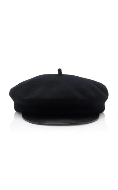 Valentino Garavani VLogo Signature Wool Beret | Thumbnail 1 Valentino Garavani VLogo Signature Wool Beret | Thumbnail 1