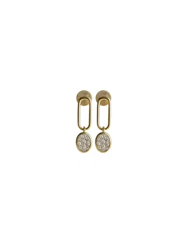 Wish Fine Jewelry 0.41ct Diamond 14K Gold Drop Earrings | Thumbnail 2 Wish Fine Jewelry 0.41ct Diamond 14K Gold Drop Earrings | Thumbnail 2