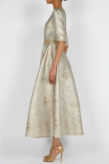 Reem Acra Embellished Cocktail Dress | Thumbnail 4