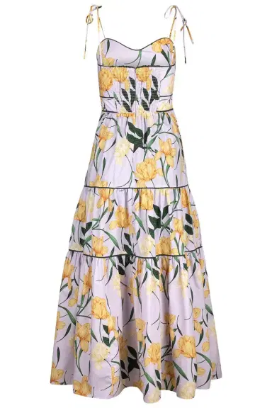 CHRISTY LYNN Saphina Dress - Lilac Florette | Thumbnail 5
