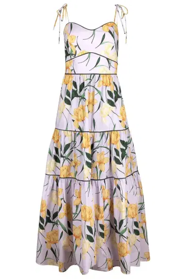 CHRISTY LYNN Saphina Dress - Lilac Florette | Thumbnail 1