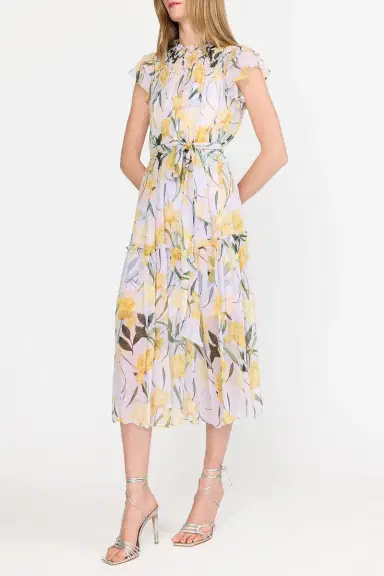 CHRISTY LYNN Vera Dress - Lilac Florette | Thumbnail 3 CHRISTY LYNN Vera Dress - Lilac Florette | Thumbnail 3