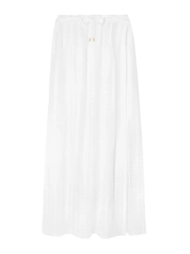 Melissa Odabash Mendi Open-knit Maxi Skirt