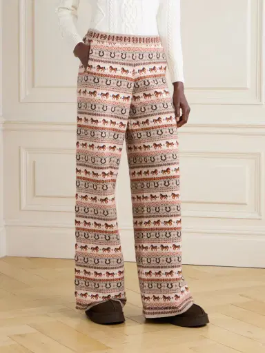 Stella McCartney Wool Wide-leg Pants | Thumbnail 3 Stella McCartney Wool Wide-leg Pants | Thumbnail 3
