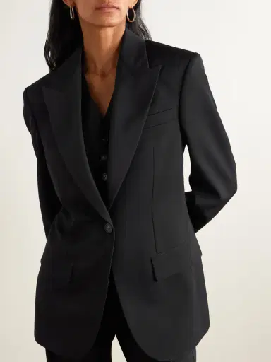 Stella McCartney Twill Blazer | Thumbnail 3 Stella McCartney Twill Blazer | Thumbnail 3