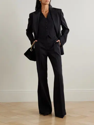 Stella McCartney Twill Vest | Thumbnail 2 Stella McCartney Twill Vest | Thumbnail 2