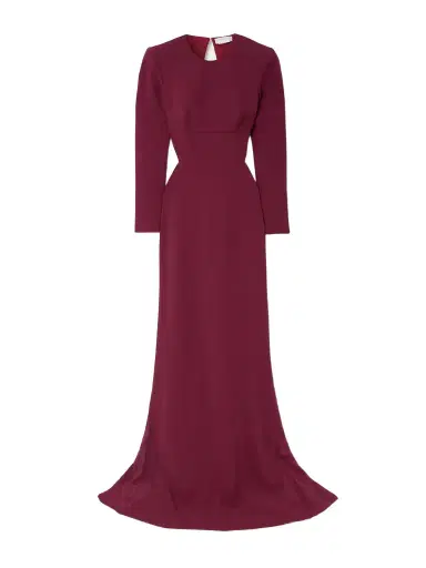 Stella McCartney Open-back Cady Gown | Thumbnail 1