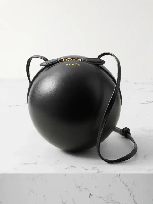 Alaïa Sphere Leather Shoulder Bag