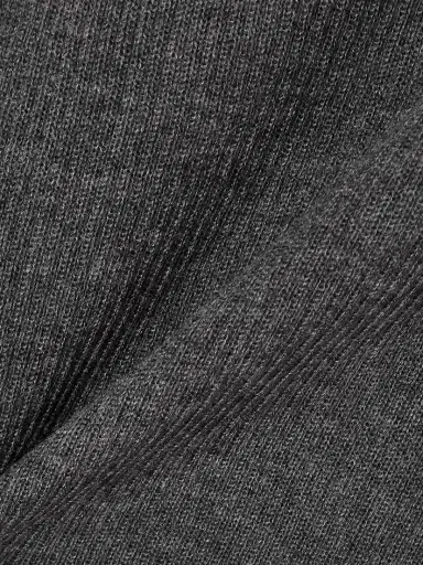 ÉTERNE Baby Tee Cropped Ribbed Cashmere T-shirt | Thumbnail 4