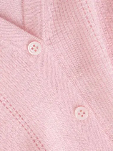 Gabriela Hearst Lillian Pointelle-knit Wool Cardigan | Thumbnail 4 Gabriela Hearst Lillian Pointelle-knit Wool Cardigan | Thumbnail 4