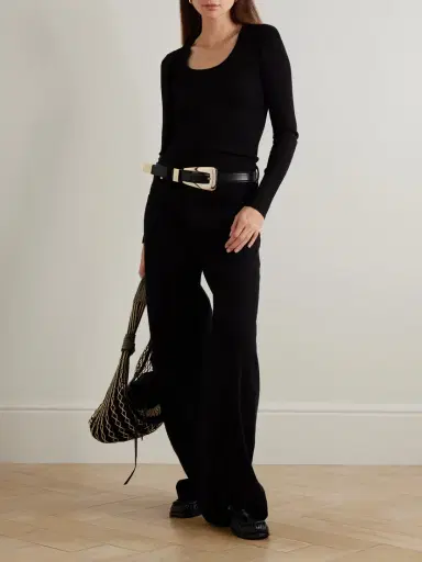 Citizens of Humanity Mara Ribbed Stretch Cotton And Lyocell-blend Jersey Top | Thumbnail 2