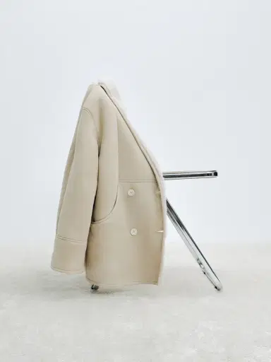 House of Dagmar DB Shearling Jacket | Thumbnail 3