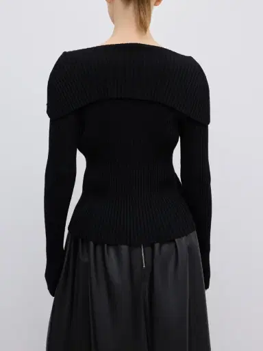 House of Dagmar Merino Rib Cardigan | Thumbnail 5