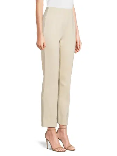 Misook Women's Nia Stretch Slim-Fit Pants - Biscotti - Size XXL | Thumbnail 4 Misook Women's Nia Stretch Slim-Fit Pants - Biscotti - Size XXL | Thumbnail 4