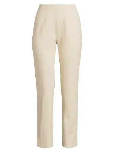 Misook Women's Nia Stretch Slim-Fit Pants - Biscotti - Size XXL | Thumbnail 1 Misook Women's Nia Stretch Slim-Fit Pants - Biscotti - Size XXL | Thumbnail 1