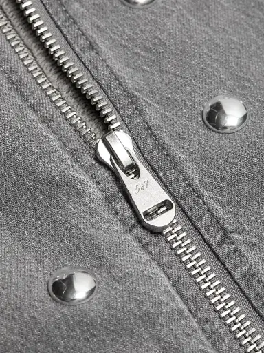Cinq à Sept Women's Studded Denim Harriet Jacket | Thumbnail 7 Cinq à Sept Women's Studded Denim Harriet Jacket | Thumbnail 7