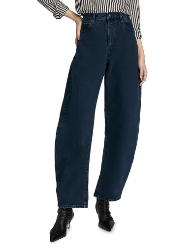 Frame Women's The Bubble Barrel-Leg Jeans | Thumbnail 3