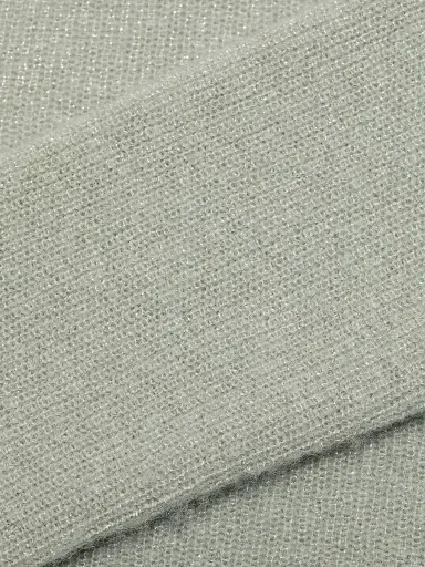 Vince Women's Metallic Rib-Knit V-Neck Sweater | Thumbnail 7 Vince Women's Metallic Rib-Knit V-Neck Sweater | Thumbnail 7