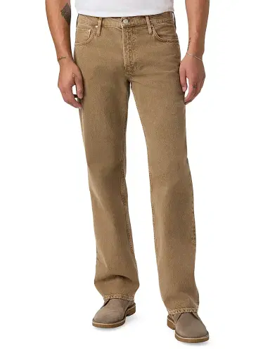 Paige Men's Normandie Mid-Rise Straight-Leg Jeans - Vintage Dusty Trail | Thumbnail 1