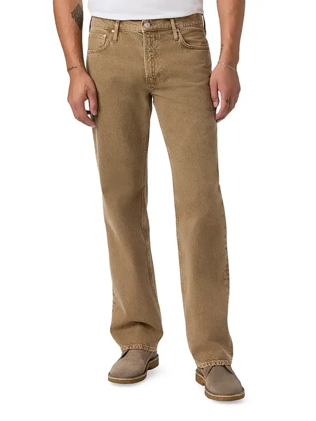 Men's Normandie Mid-Rise Straight-Leg Jeans - Vintage Dusty Trail