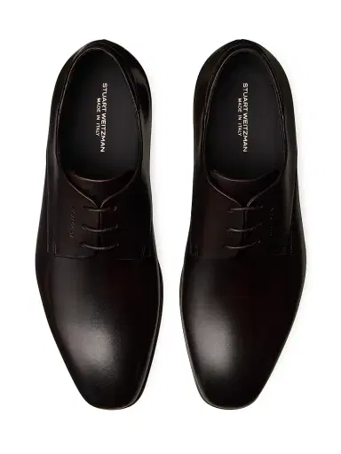 Stuart Weitzman Men's Callum Leather Oxford Loafers - Espresso | Thumbnail 4 Stuart Weitzman Men's Callum Leather Oxford Loafers - Espresso | Thumbnail 4