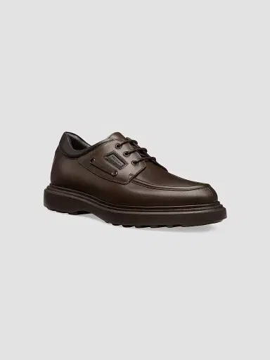 Stuart Weitzman Men's Carlos Leather Oxford Loafers - Dark Brown | Thumbnail 2