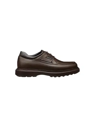 Stuart Weitzman Men's Carlos Leather Oxford Loafers - Dark Brown | Thumbnail 1