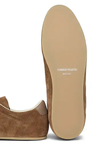 Common Projects Men's Suede Low-Top Driving Shoes - Taupe - Size 14 | Thumbnail 6 Common Projects Men's Suede Low-Top Driving Shoes - Taupe - Size 14 | Thumbnail 6
