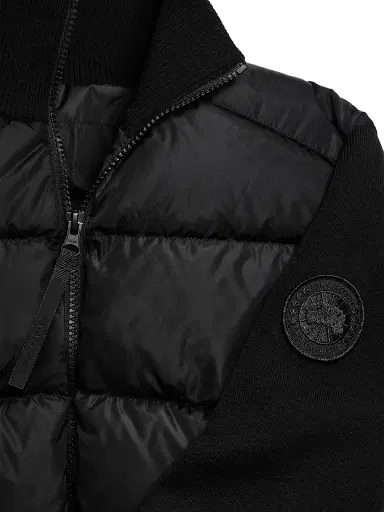 Canada Goose Women's Hybridge Wide Quilt Puffer Jacket - Black Noir - Size XL | Thumbnail 7