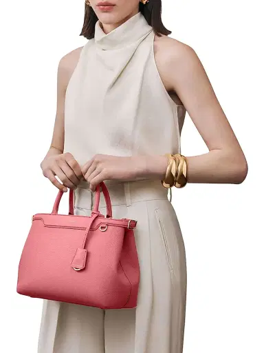 Maison de Sabre Women's The  Palais Top Handle Bag - Candy Pink | Thumbnail 2