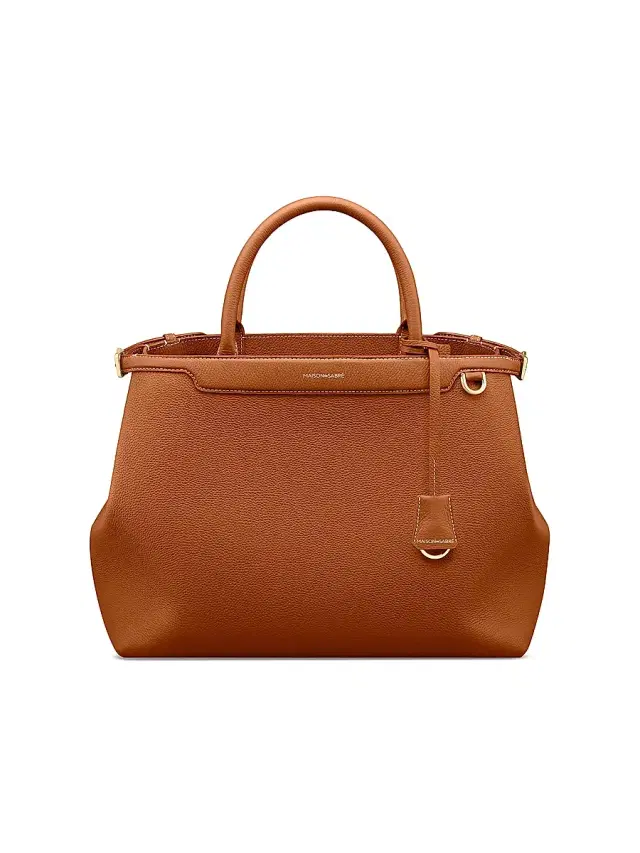Maison de Sabre Women's The  Palais Top Handle Bag - Pecan Brown