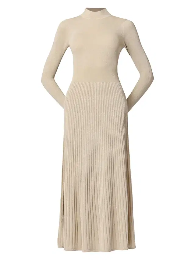 Shoshanna Women's Autumn Sweater Midi-Dress - Champagne