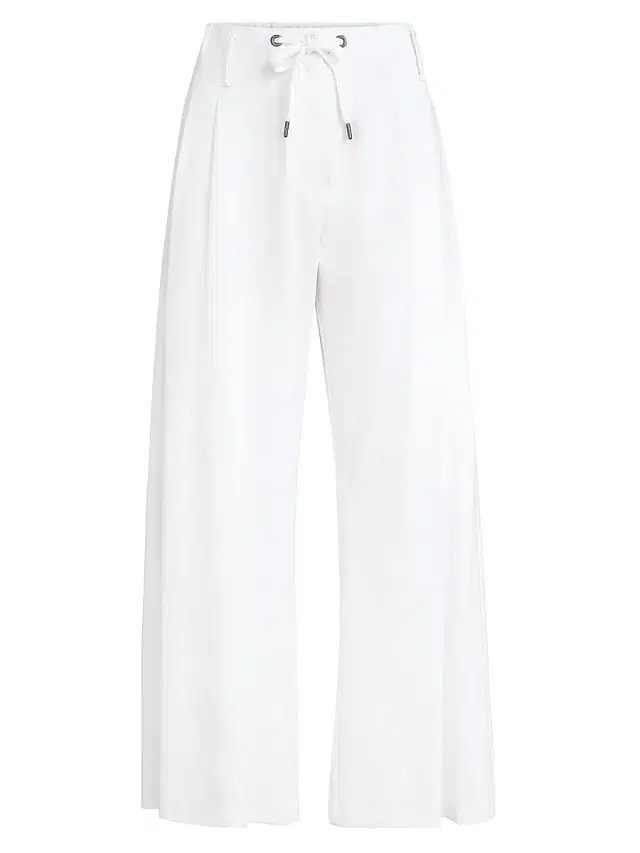 Women's Couture Interlock Trousers - White