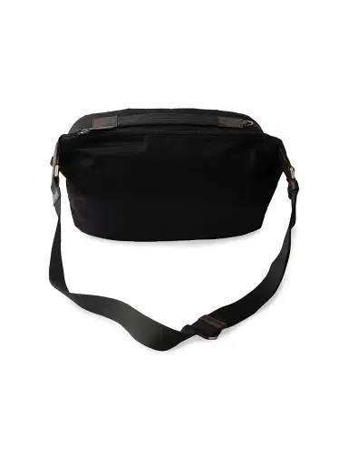 Prada Men's Re-Nylon and Leather Shoulder Bag - Black | Thumbnail 3 Prada Men's Re-Nylon and Leather Shoulder Bag - Black | Thumbnail 3