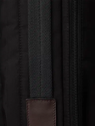Prada Men's Re-Nylon and Leather Shoulder Bag - Black | Thumbnail 5 Prada Men's Re-Nylon and Leather Shoulder Bag - Black | Thumbnail 5