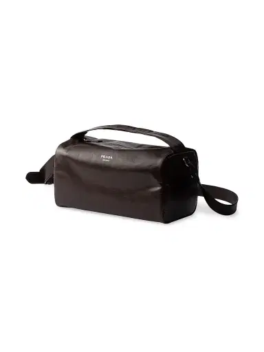 Prada Men's Leather Shoulder Bag - Brown | Thumbnail 4