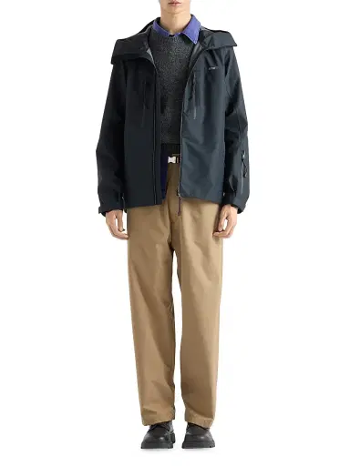 Prada Men's Technical Fabric Pants - Beige Khaki | Thumbnail 6
