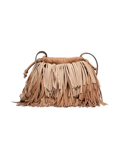 Zimmermann Women's Colorblocked Fringed Leather Crossbody Bag | Thumbnail 1 Zimmermann Women's Colorblocked Fringed Leather Crossbody Bag | Thumbnail 1