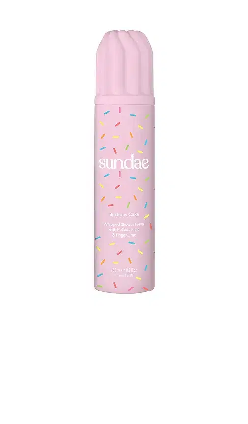 Sundae Body Birthday Cake Whipped Shower Foam