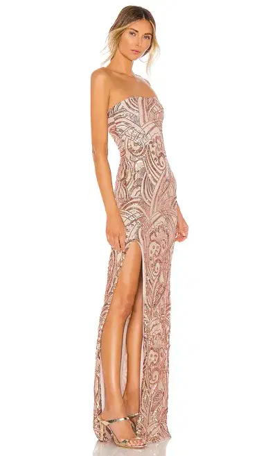 Nookie Sensational Sequin Gown | Thumbnail 2