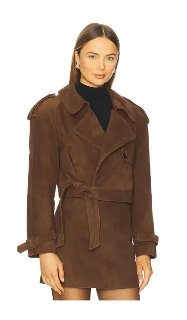 Susanna Chow Natasha Suede Jacket | Thumbnail 2