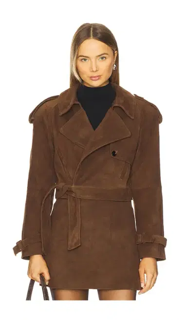 Susanna Chow Natasha Suede Jacket | Thumbnail 1
