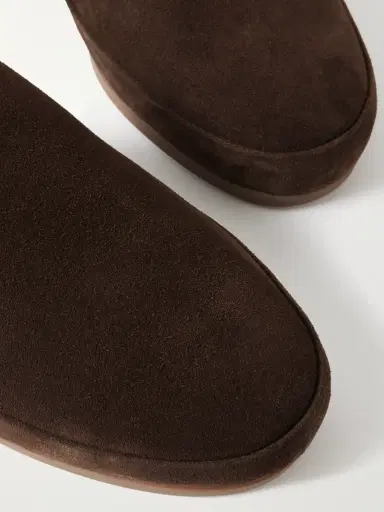 Mulo Fleece-Lined Suede Slippers - Men | Thumbnail 4 Mulo Fleece-Lined Suede Slippers - Men | Thumbnail 4