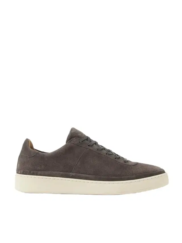 Waxed-Suede Sneakers - Men